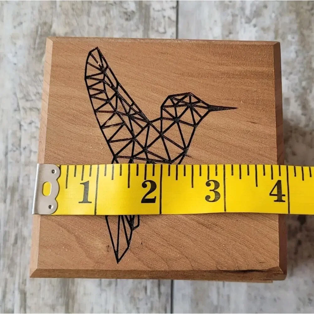 Hummingbird Wood Block Set –‎ HummerBird Celebration 2021 Thick Wooden Coasters